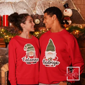 Sweat de Natal "Gnomos"
