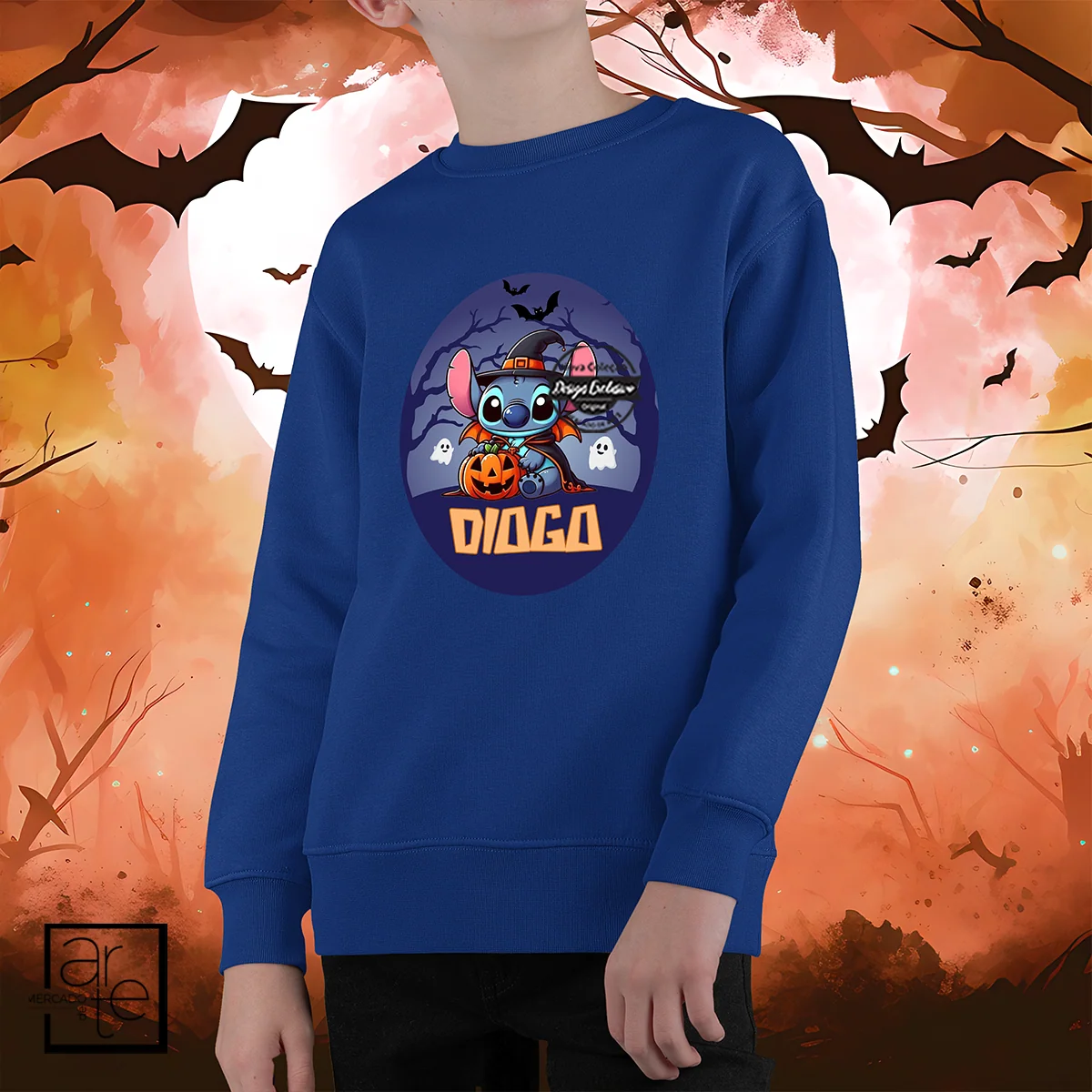 Sweat halloween "Stitch/Angel" - Image 4