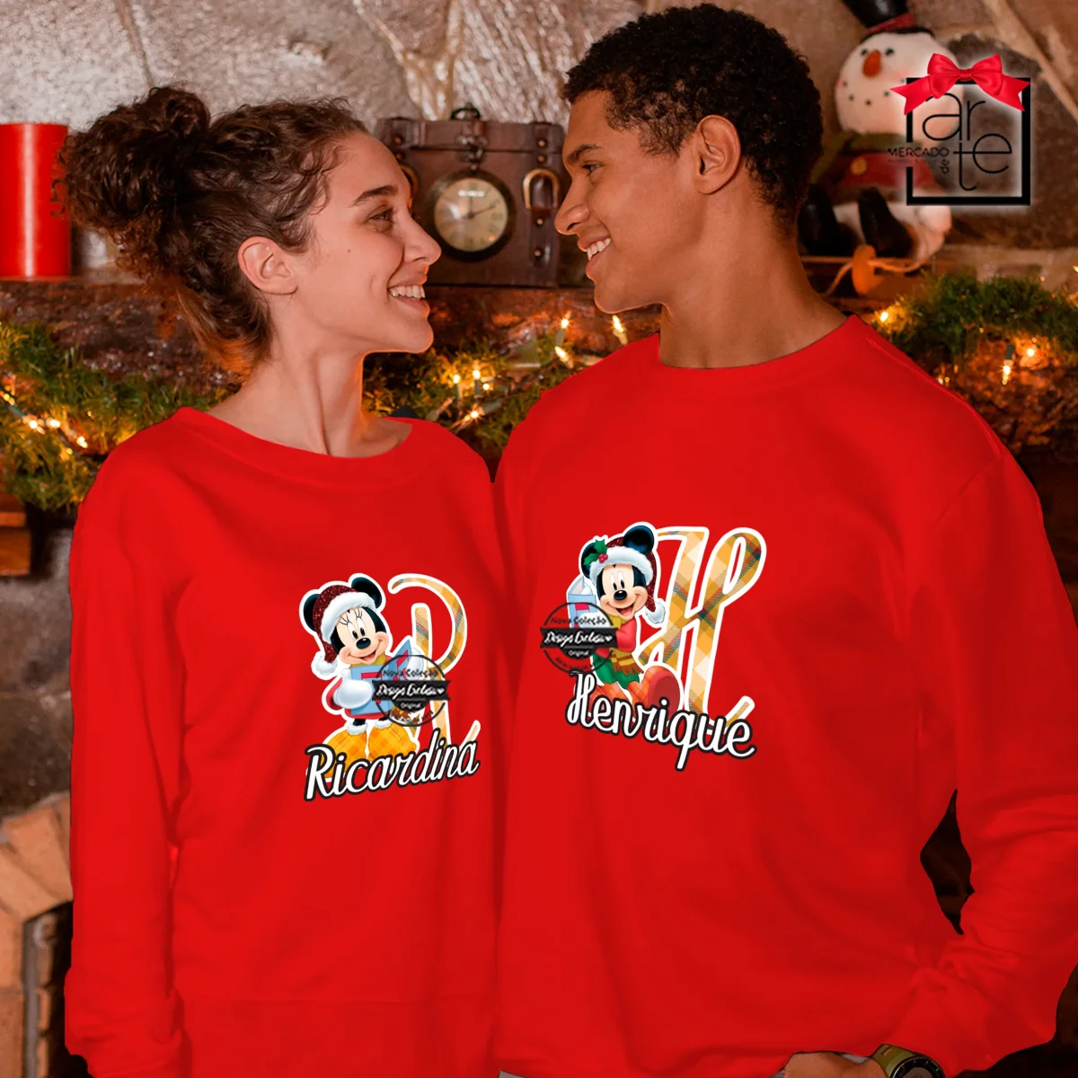 Sweat de Natal "Minnie/Mickey" Inicial - Image 2