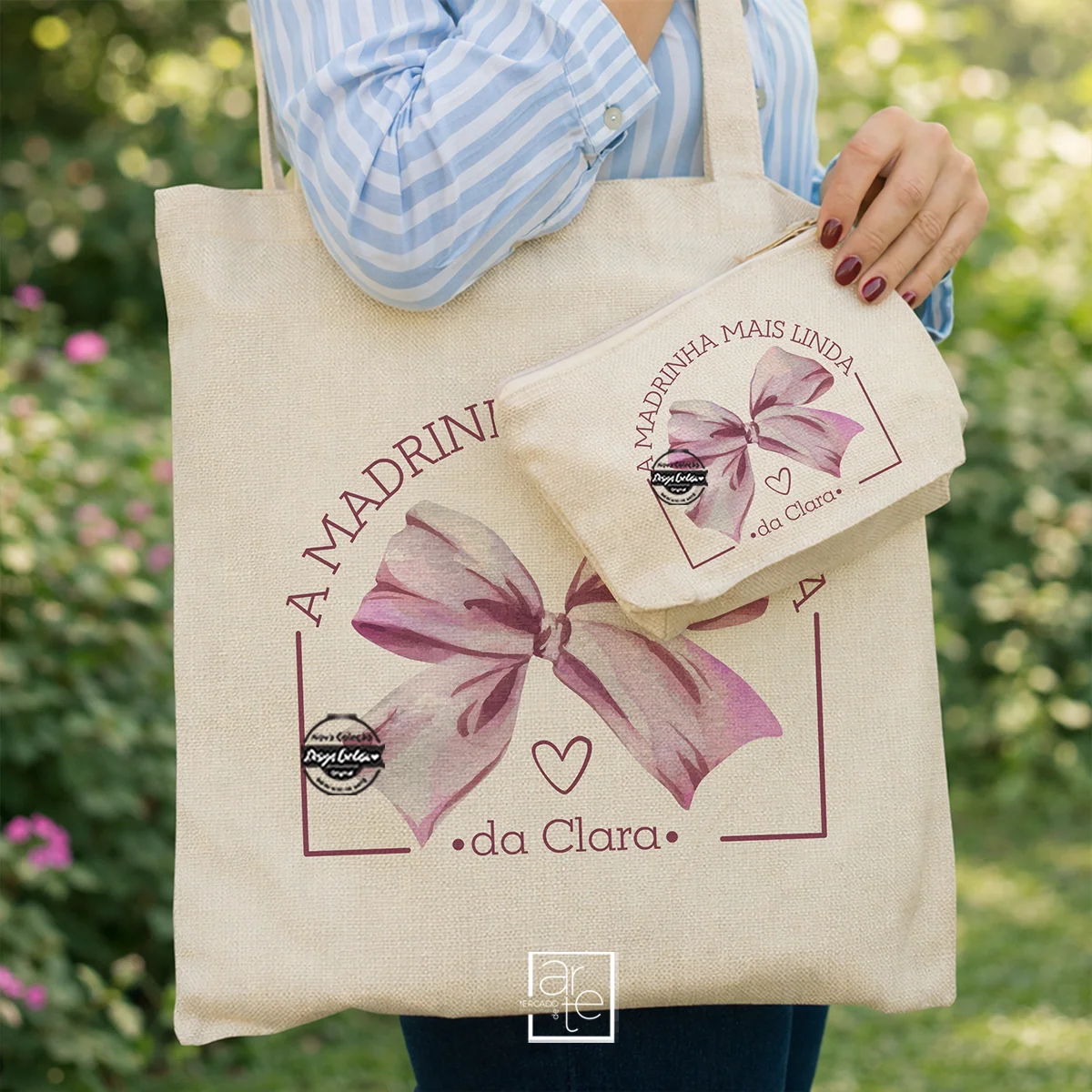 Saco e/ou bolsa laço "Madrinha" - Image 2