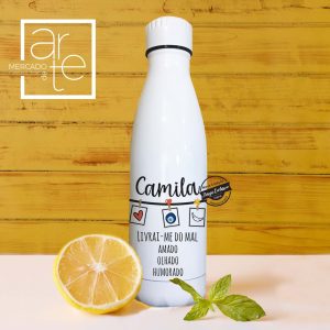 Garrafa " Livrai-me do mal amado, olhado e humorado "