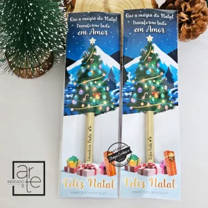 Canetas " árvore de natal "
