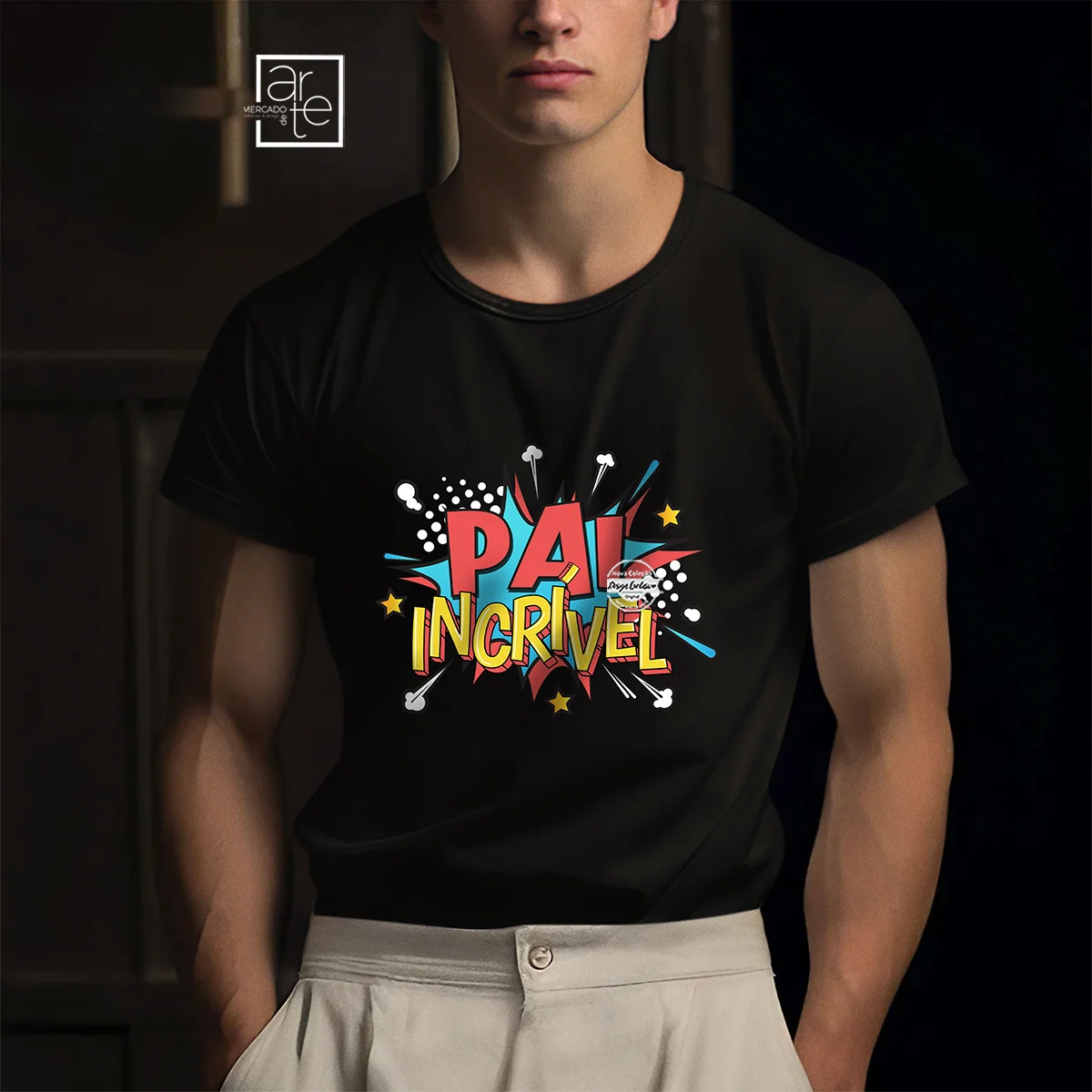 T-shirt "Pai incrível"