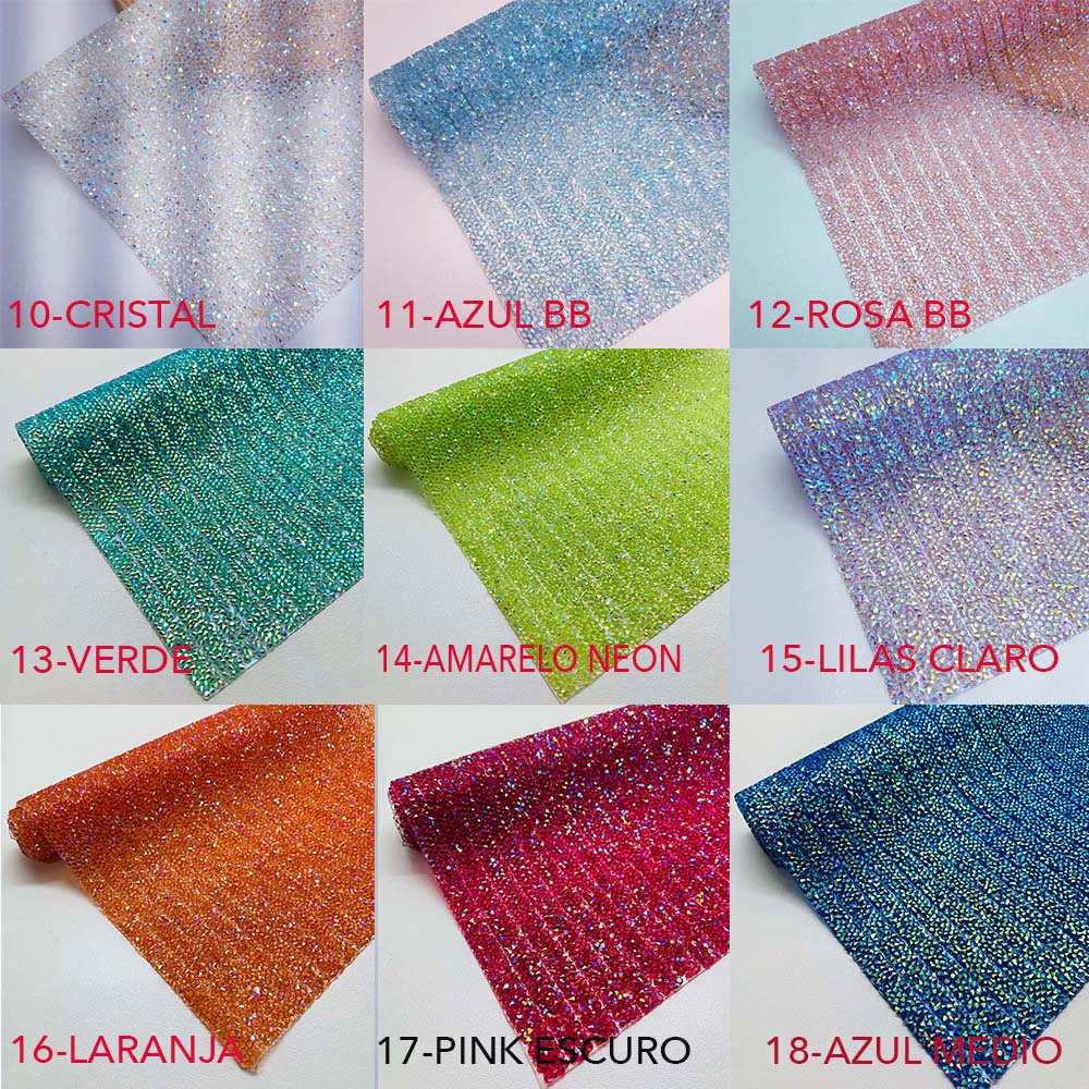 Tira Micro Manta Strass Termo Colante 1.0x40cm - Image 4