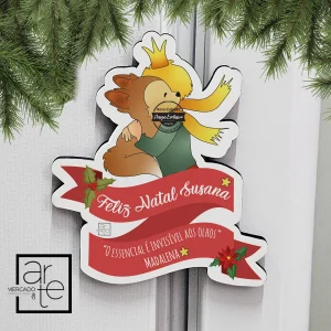 Iman principezinho e raposa "Feliz Natal"