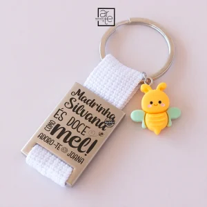 Porta-chaves nylon "Abelhinha"