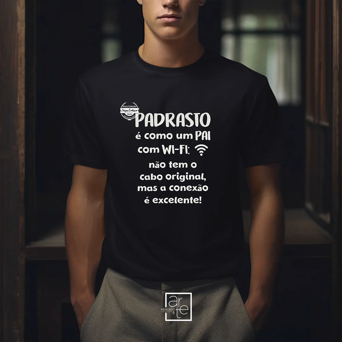 T-shirt "Padrasto Wi-Fi" - Image 2