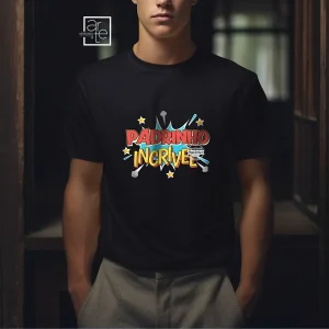 T-shirt "Padrinho incrível"