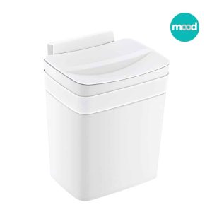 Lixeira c/ Suporte – Branco – 8,5l – Mood