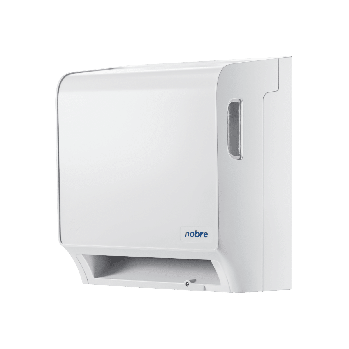 Dispenser p/ papel toalha bobina eletrônico c/ sensor branco Brave – Nobre
