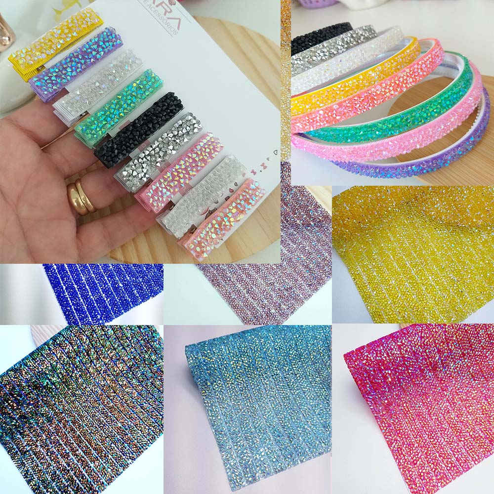 Tira Micro Manta Strass Termo Colante 1.0x40cm - Image 2
