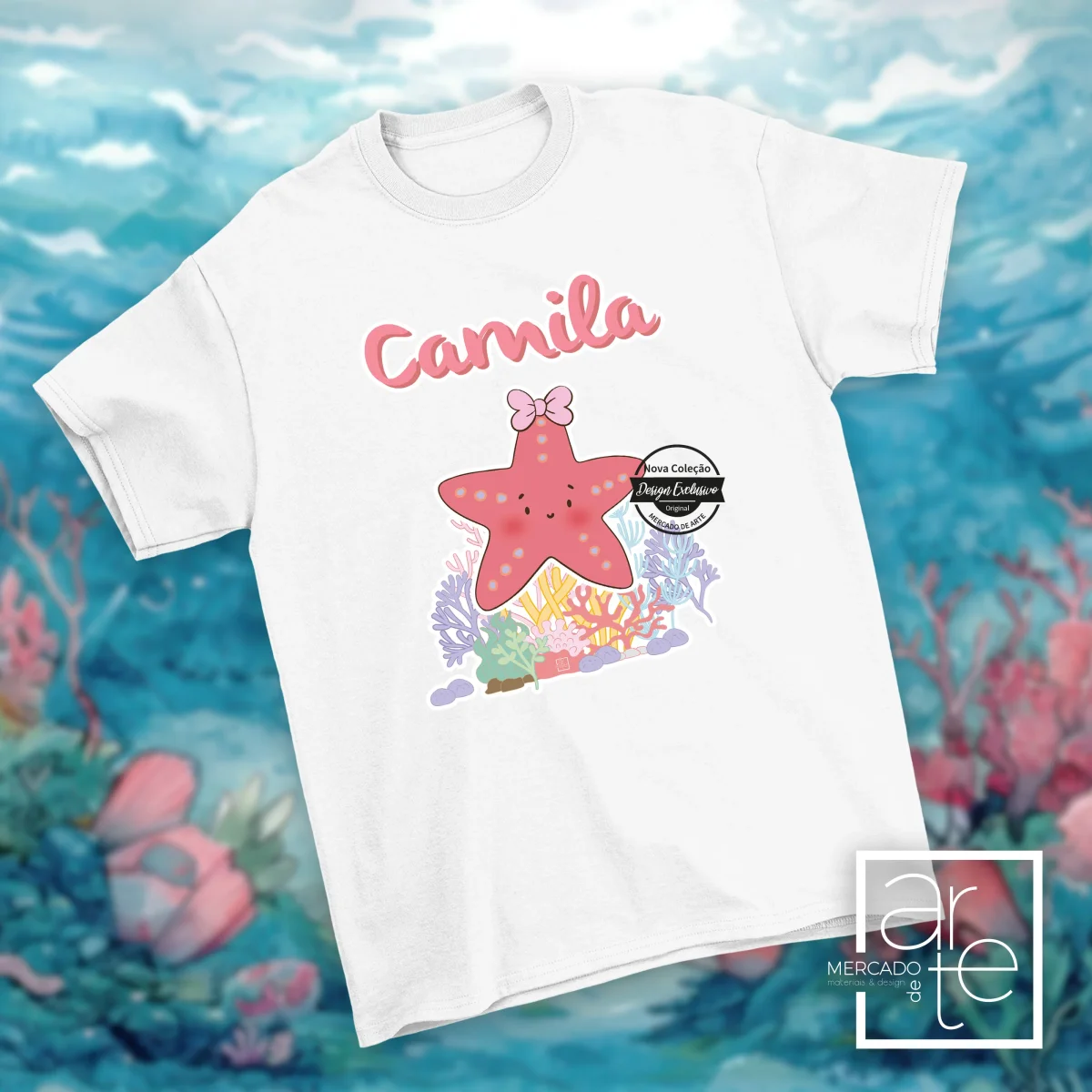 T-shirt "Coleção do Mar" - Image 3
