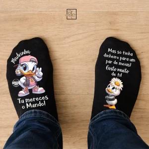 Meias patos "Madrinha"