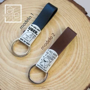 Porta chaves " Florks namorados "