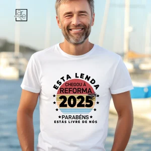 T-shirt 100% algodão "Reforma"