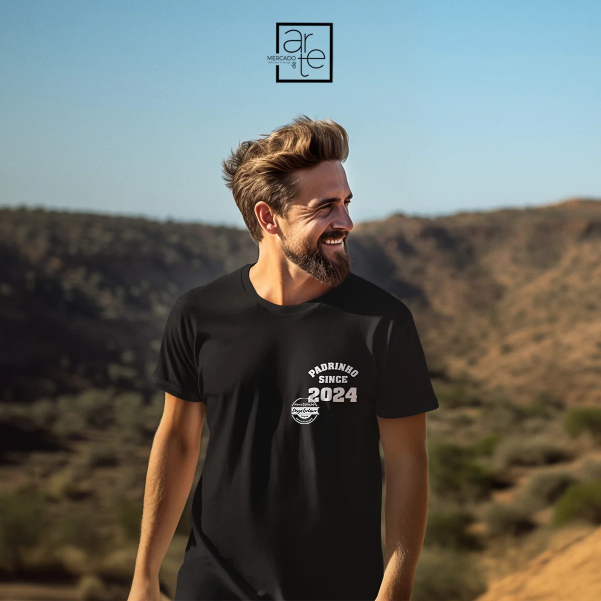 T-shirt "Padrinho desde..."