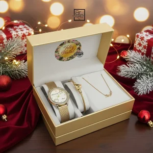 Conjunto relógio, pulseira e fio "Adoro-te avó"