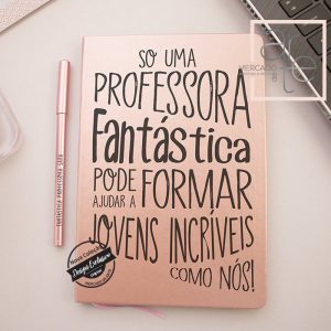 Bloco de notas " Professora Fantástica "