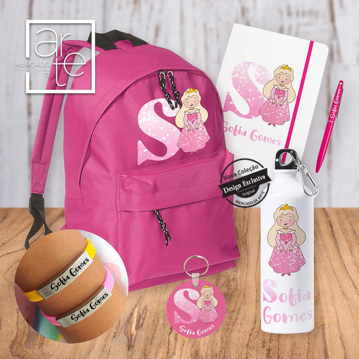 Super kit regresso às aulas "Princesa" - Image 2