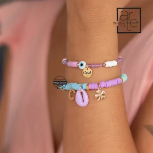 Conjunto de pulseiras "Sweet"