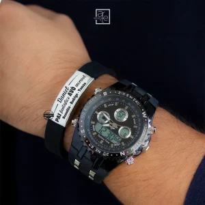 Relógio e/ou pulseira "Pai fantástico, avô incrível"