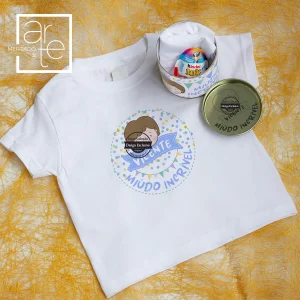 T-shirt 100% algodão ou conjunto "Miúdo incrível "