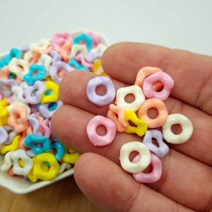 Miçanga Infantil Disquinho Torcido 12mm