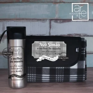 Kit conforto eco premium "O melhor avô do Mundo"