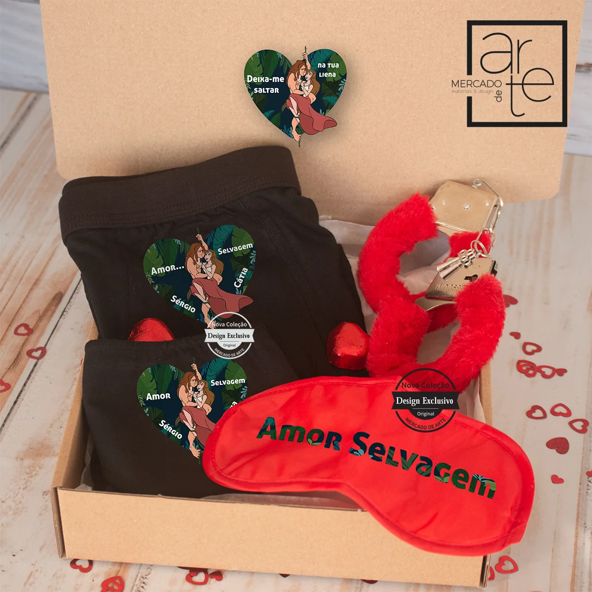 kit "Amor Selvagem"