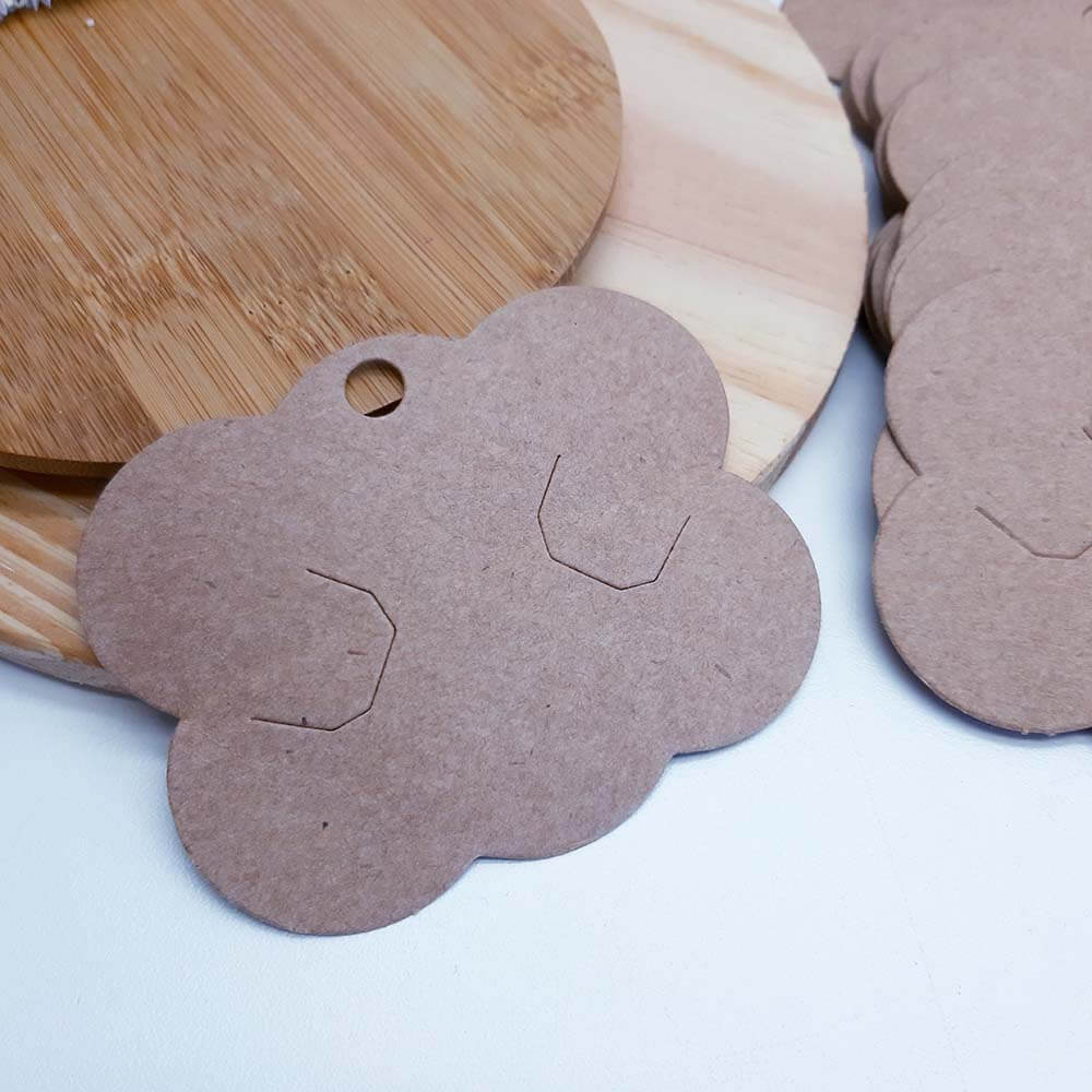 100 Embalagem Nuvem para Bico de Pato e Tic Tac – Kraft - Image 2
