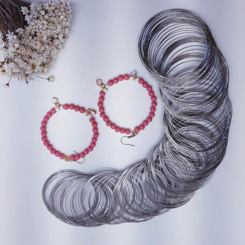 Mola para fazer brincos e Pulseiras 6mm diâmetro – 20 voltas - Image 3