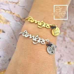 Pulseiras ajustáveis amigas