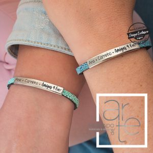 Pulseira " Amigas 4ever "