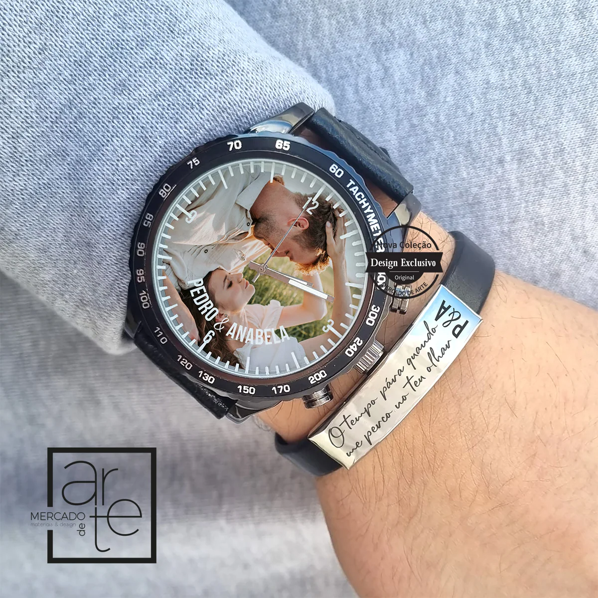 Relógio fotografia e/ou pulseira "O tempo pára..." - Image 2
