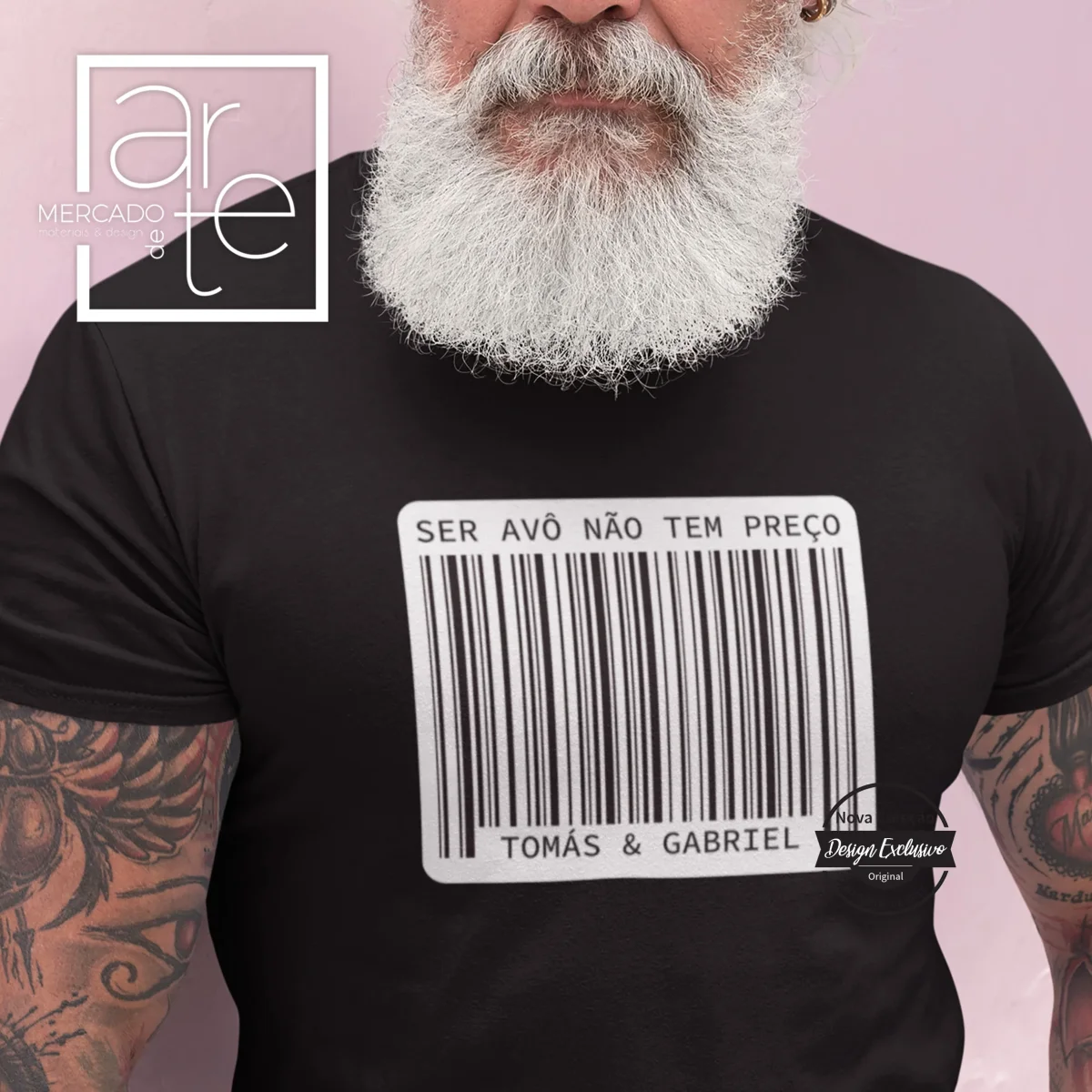 T-shirt " Ser AVÔ não tem preço"