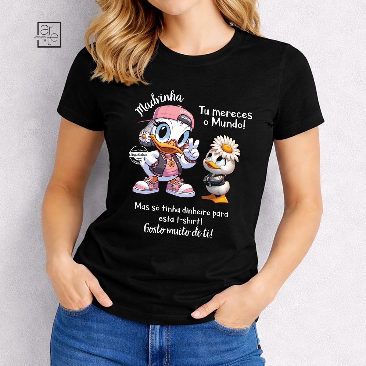 T-shirt Patos "Madrinha / Padrinho" - Image 4